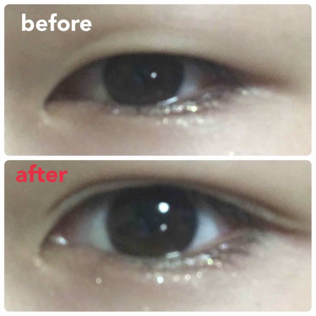 【旧品】オリシキ アイリッドスキンフィルム/D-UP/二重まぶた用アイテムを使ったクチコミ(2枚目)