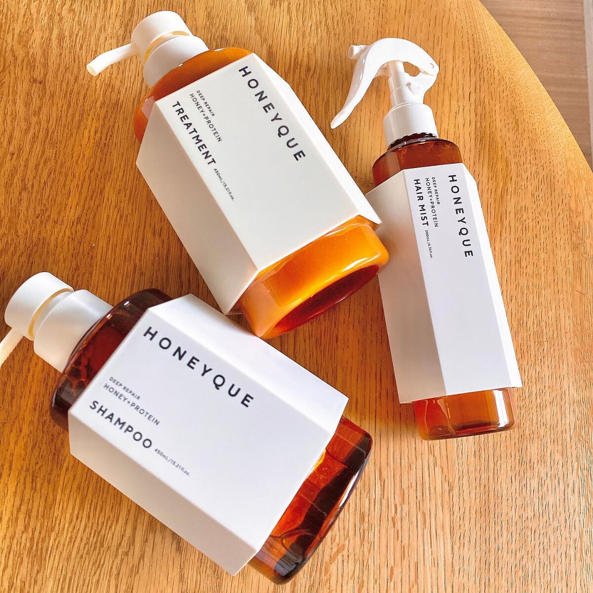 ディープリペア シャンプー モイスト／ヘアトリートメント モイスト/ハニーク/市販シャンプーを使ったクチコミ（1枚目）