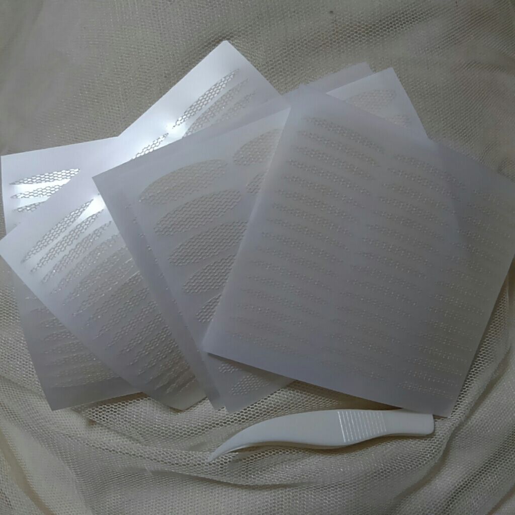 メッシュ式二重テープ/SweetSweet Shop/二重まぶた用アイテムを使ったクチコミ（2枚目）