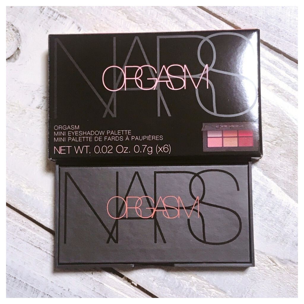オーガズム ミニアイシャドーパレット/NARS/アイシャドウパレットを使ったクチコミ（1枚目）