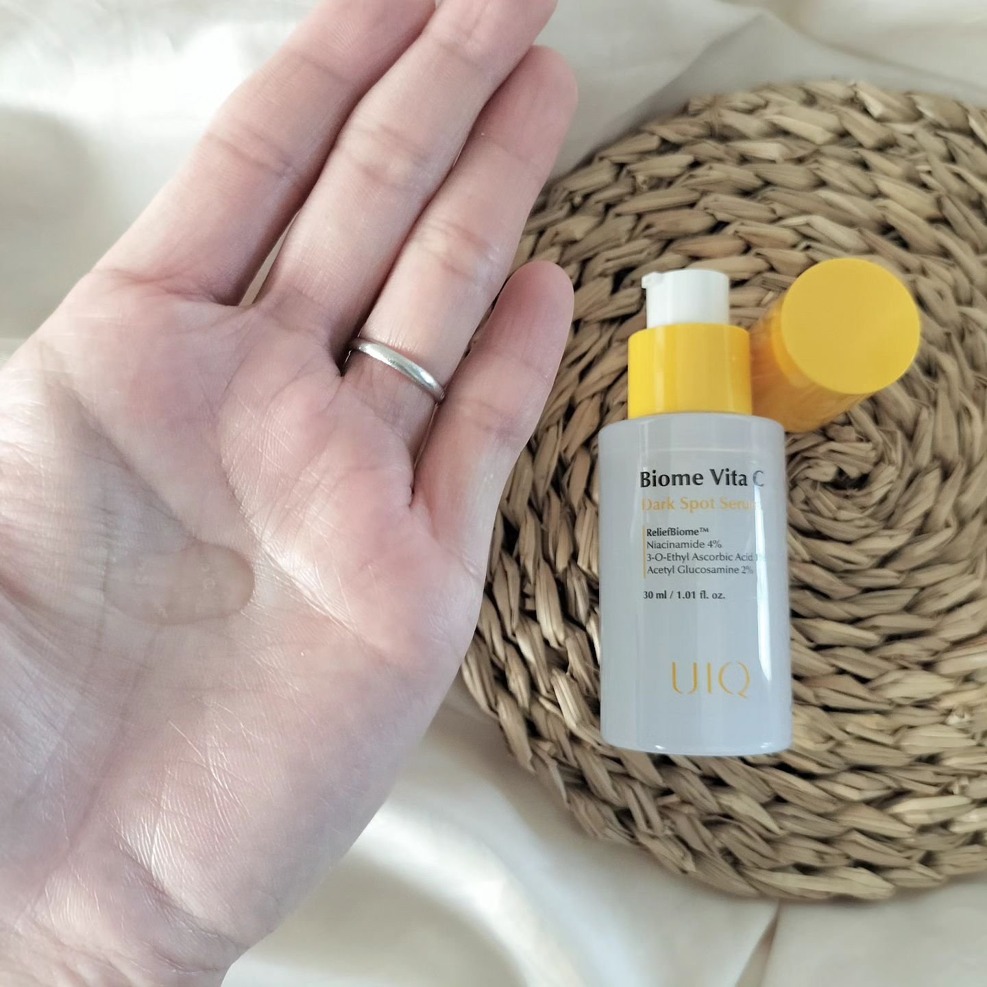 バイオームビタCダークスポットセラム/UIQ/美容液を使ったクチコミ（2枚目）