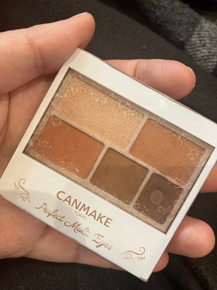 パーフェクトマルチアイズ/キャンメイク/アイシャドウパレットを使ったクチコミ(1枚目)