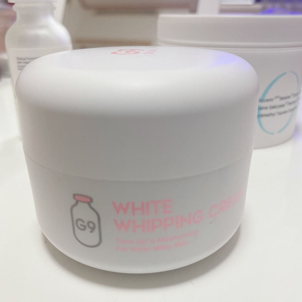 WHITE WHIPPING CREAM(ウユクリーム)/G9SKIN/化粧下地を使ったクチコミ(1枚目)