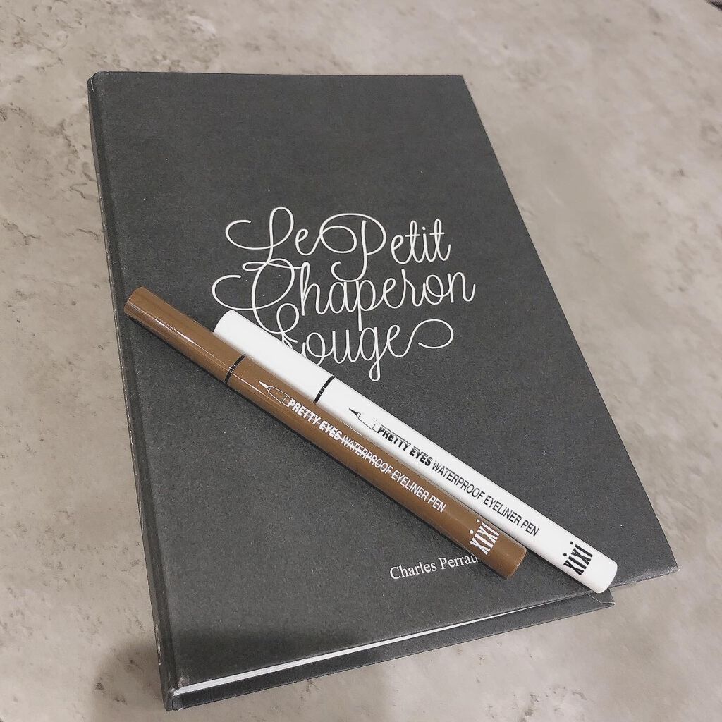 PRETTY EYES/xixi/リキッドアイライナーを使ったクチコミ（1枚目）