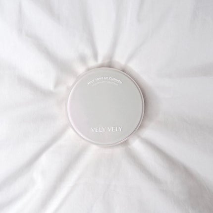 ミルクトーンアップクッション/VELY VELY/クッションファンデーションを使ったクチコミ(5枚目)