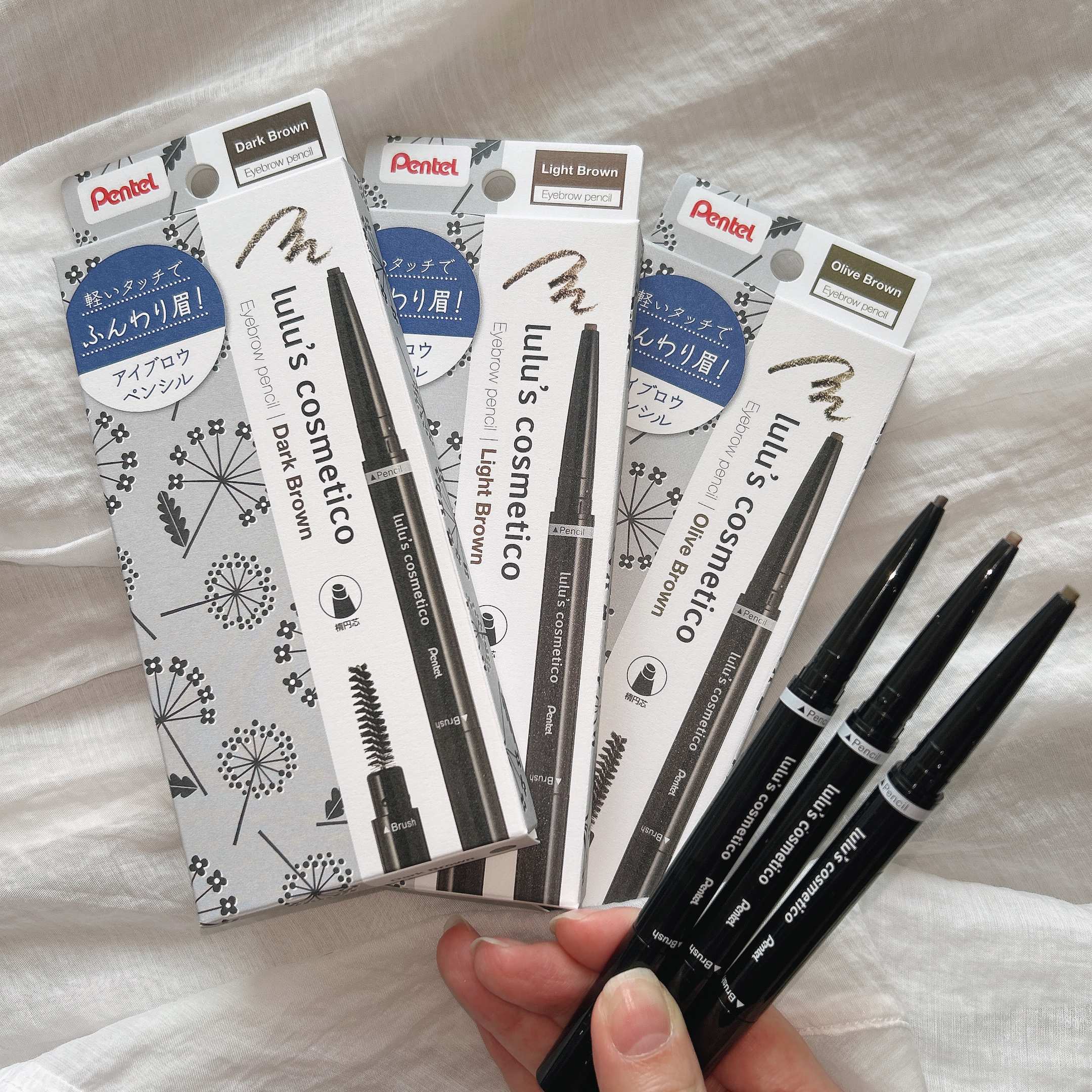 アイブロウペンシル/ルルズコスメティコ/アイブロウペンシルを使ったクチコミ（3枚目）