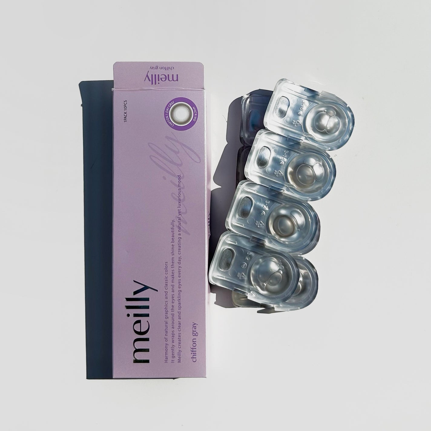 chiffon/meilly/ワンデー(1DAY)カラコンを使ったクチコミ(1枚目)