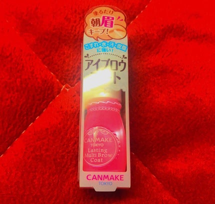 ラスティングマルチブロウコート/キャンメイク/アイブロウコートを使ったクチコミ(1枚目)