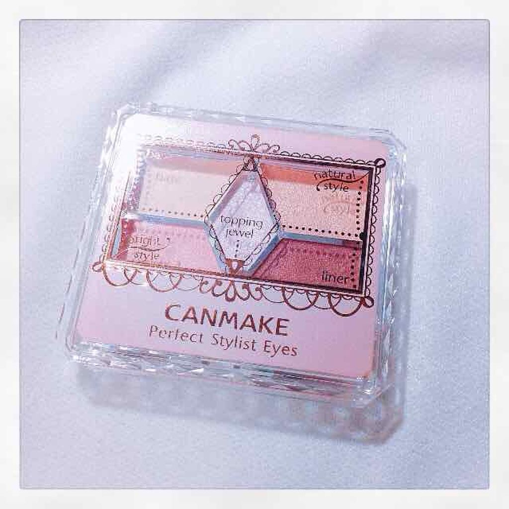 【旧品】パーフェクトスタイリストアイズ/キャンメイク/アイシャドウパレットを使ったクチコミ(1枚目)