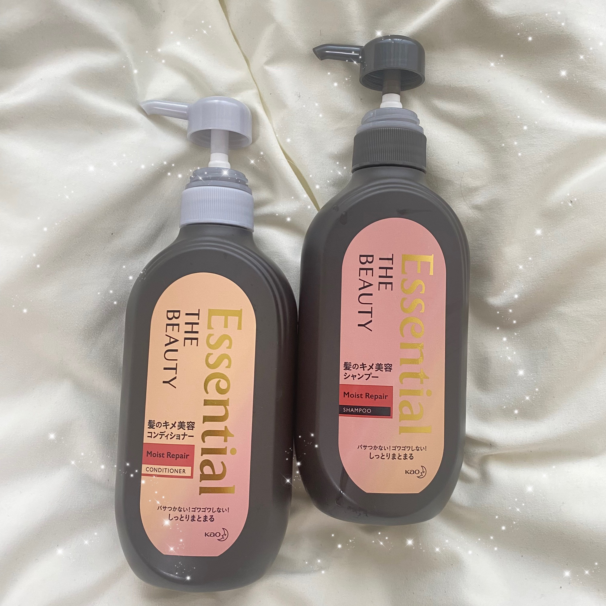 THE BEAUTY 髪のキメ美容シャンプー／コンディショナー＜モイストリペア＞	/エッセンシャル/市販シャンプーを使ったクチコミ（1枚目）