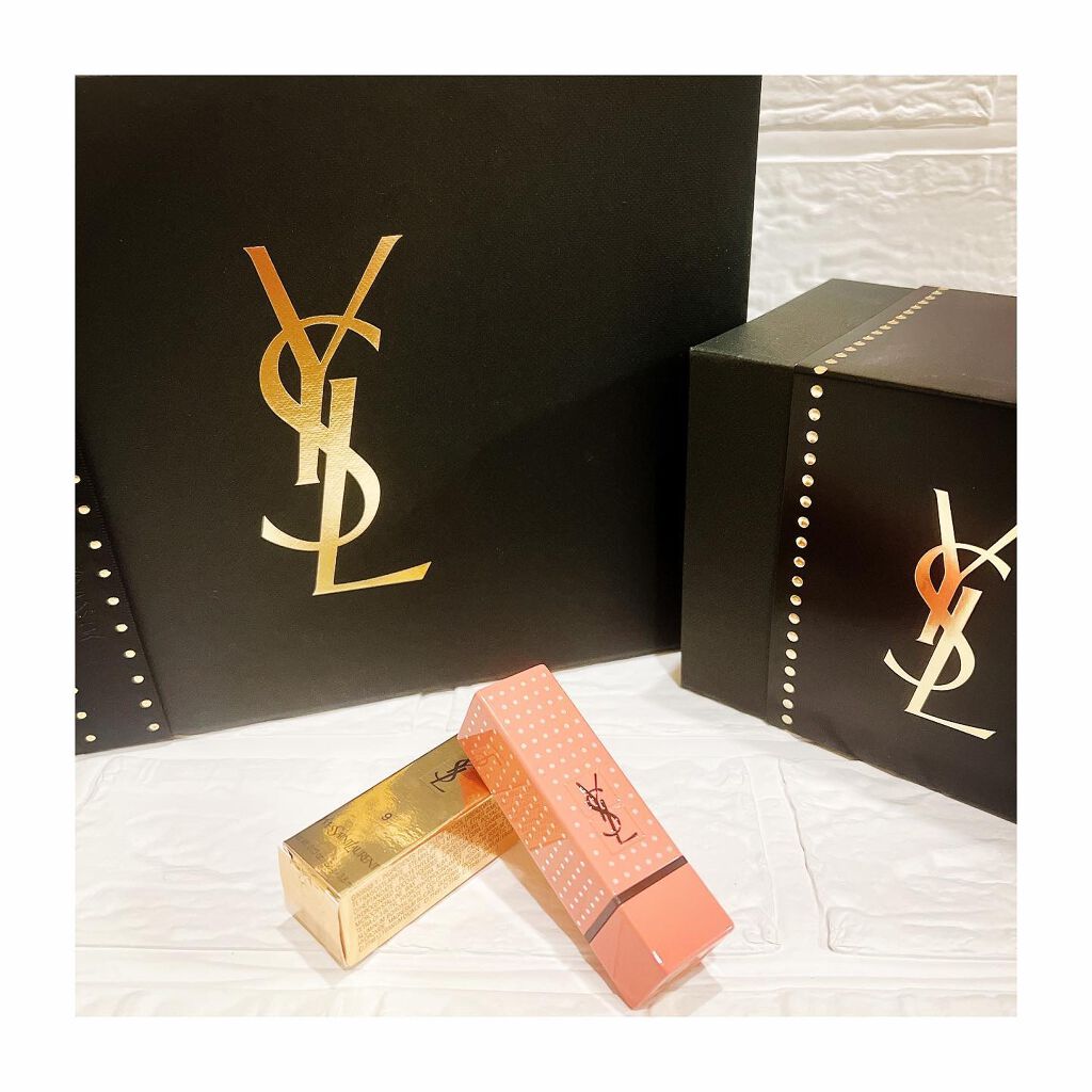 <旧>ルージュ ピュールクチュール <コレクター>No.9 ロゼ スティレット/YVES SAINT LAURENT BEAUTE/口紅を使ったクチコミ（3枚目）