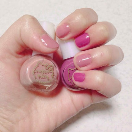 サンリオネイル/DAISO/マニキュアを使ったクチコミ(1枚目)