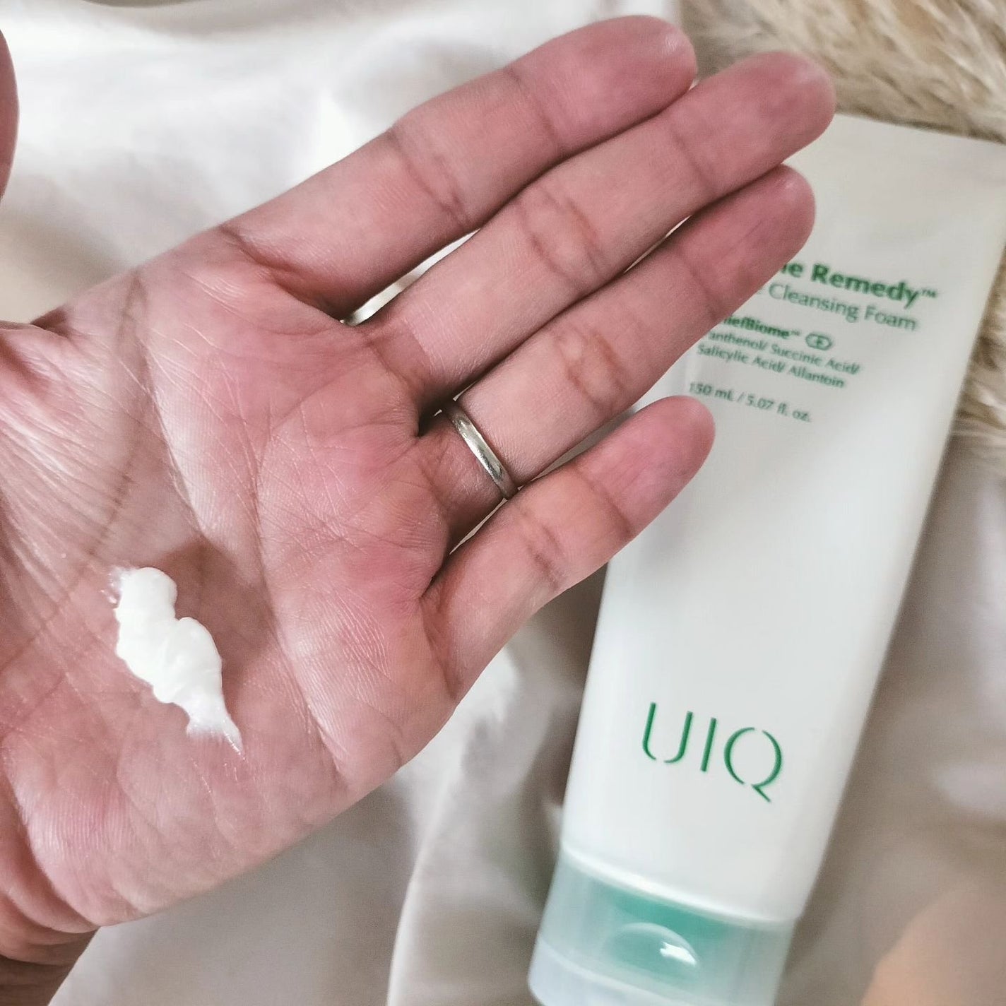 バイオームレメディアクネクレンジングフォーム/UIQ/洗顔フォームを使ったクチコミ(2枚目)