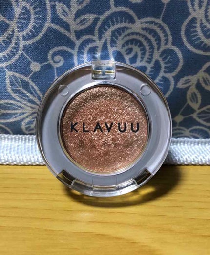 アーバンパールセーション スパークルアイシャドウ Marigold Peach/KLAVUU/単色アイシャドウの画像