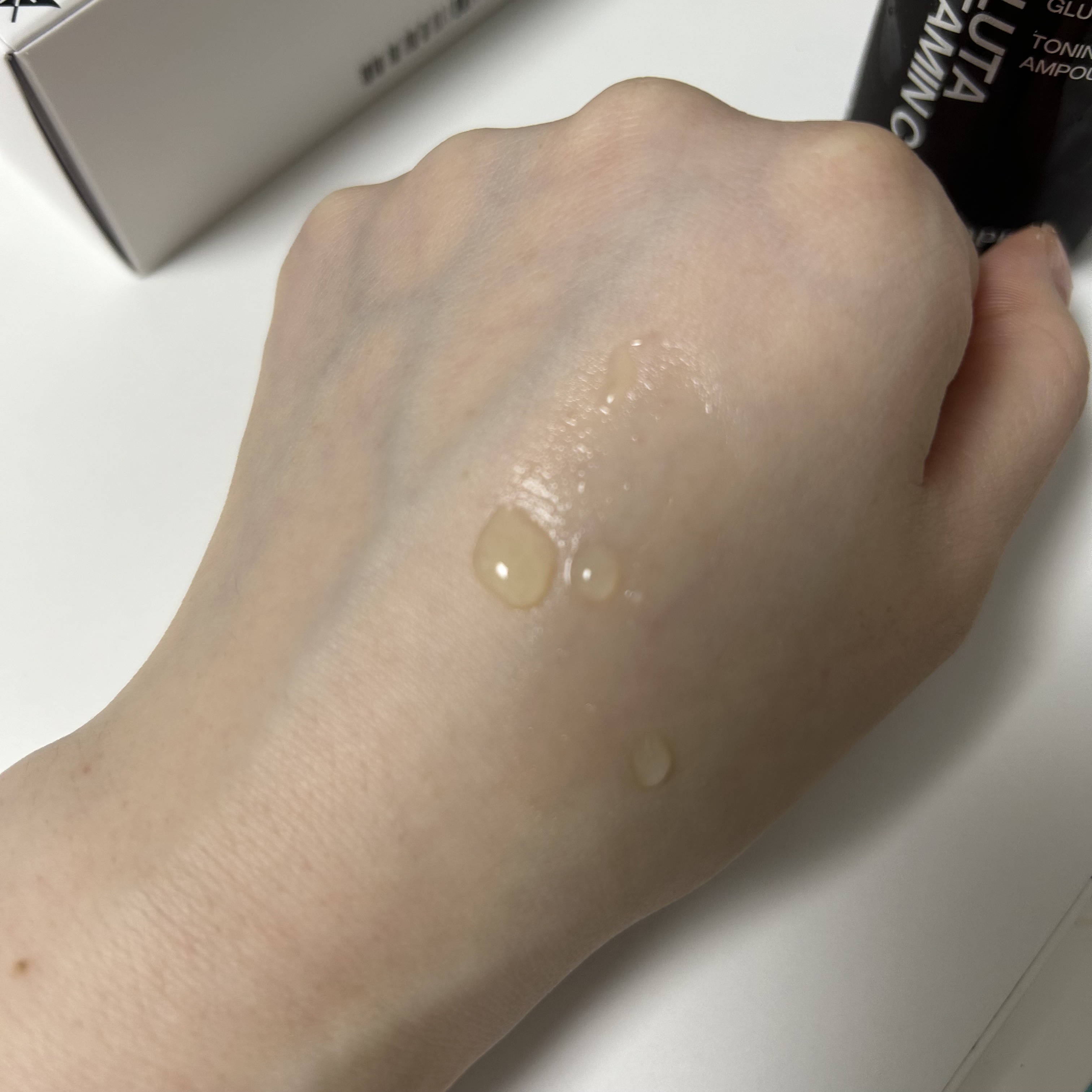 グルタ ビタミンC トーニング アンプル/IOPE/美容液を使ったクチコミ（3枚目）