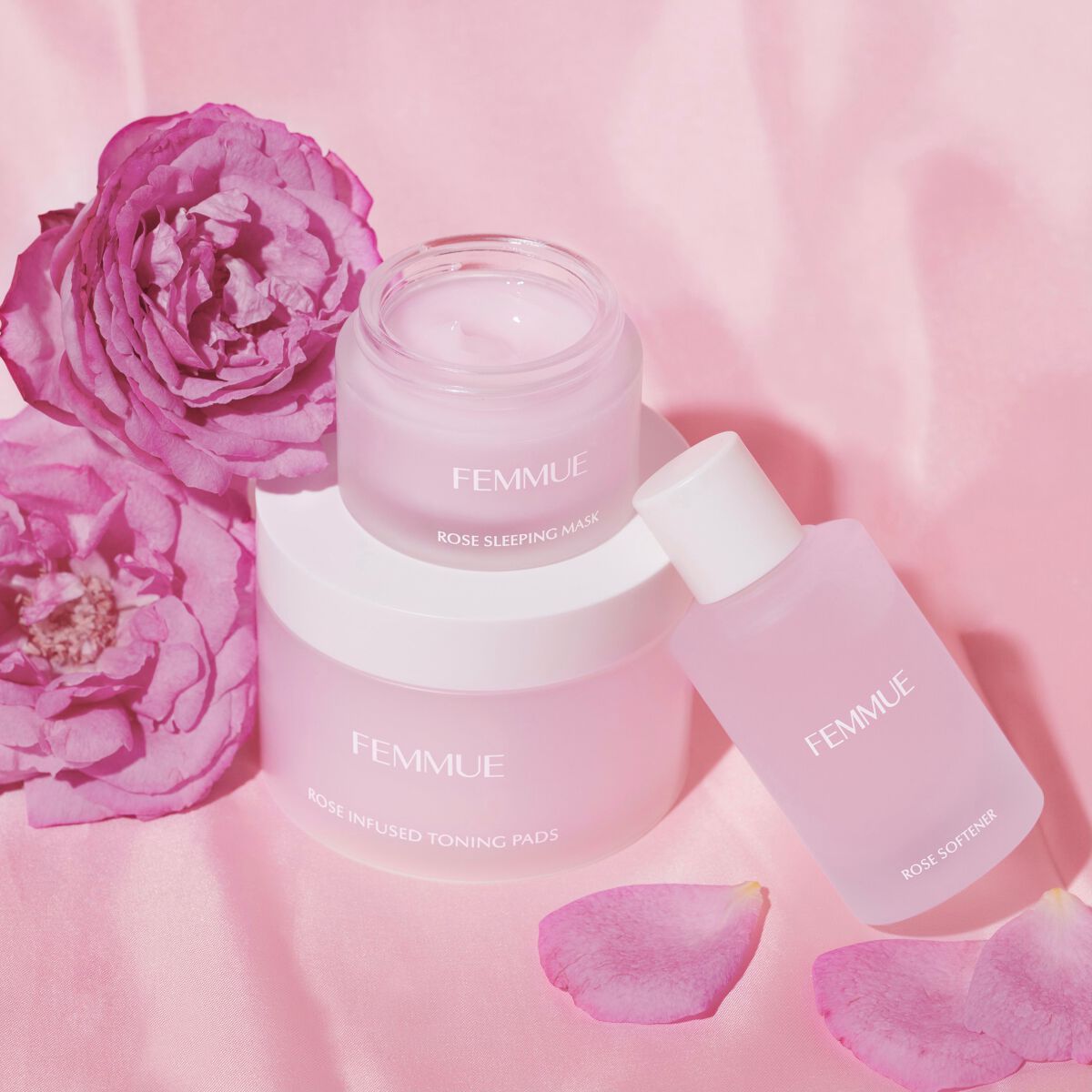ローズウォーター スリーピングマスク/FEMMUE/フェイスクリームを使ったクチコミ（1枚目）