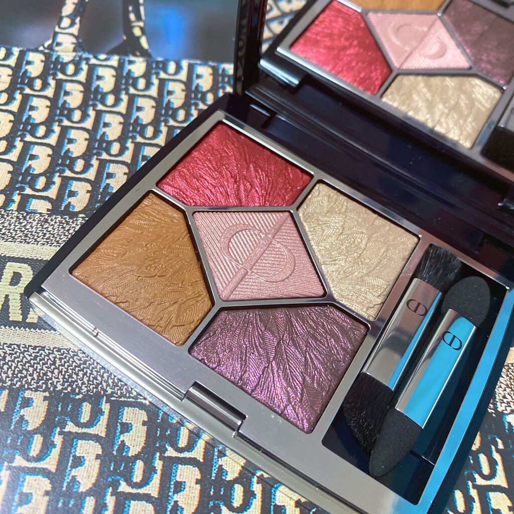 サンク クルール クチュール<バーズ オブ ア フェザー>/Dior/アイシャドウパレットを使ったクチコミ(3枚目)