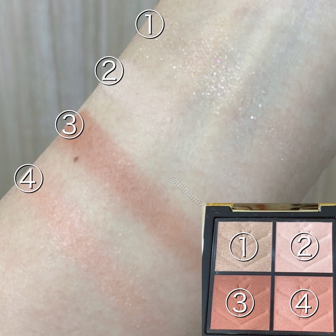 クチュール ミニ クラッチ #600 スポンティーニ リリー/YVES SAINT LAURENT BEAUTE/アイシャドウパレットを使ったクチコミ（2枚目）