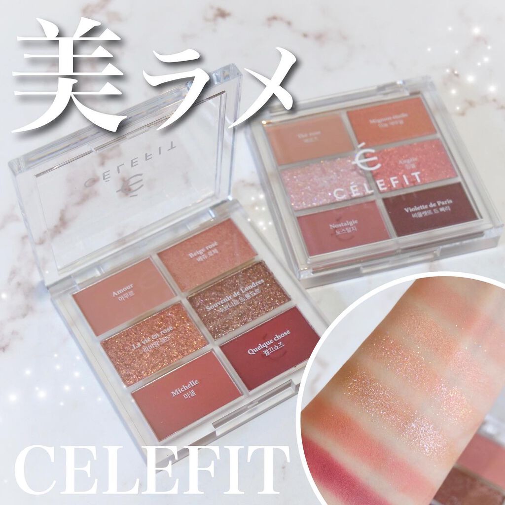 プロアイシャドウパレットセシル/CELEFIT/アイシャドウパレットを使ったクチコミ(1枚目)