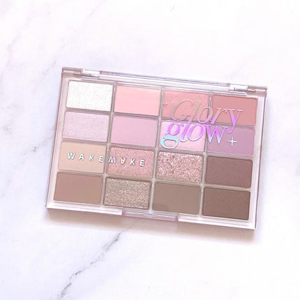 ソフトブラーリングアイパレット/wakemake/アイシャドウパレットを使ったクチコミ(2枚目)