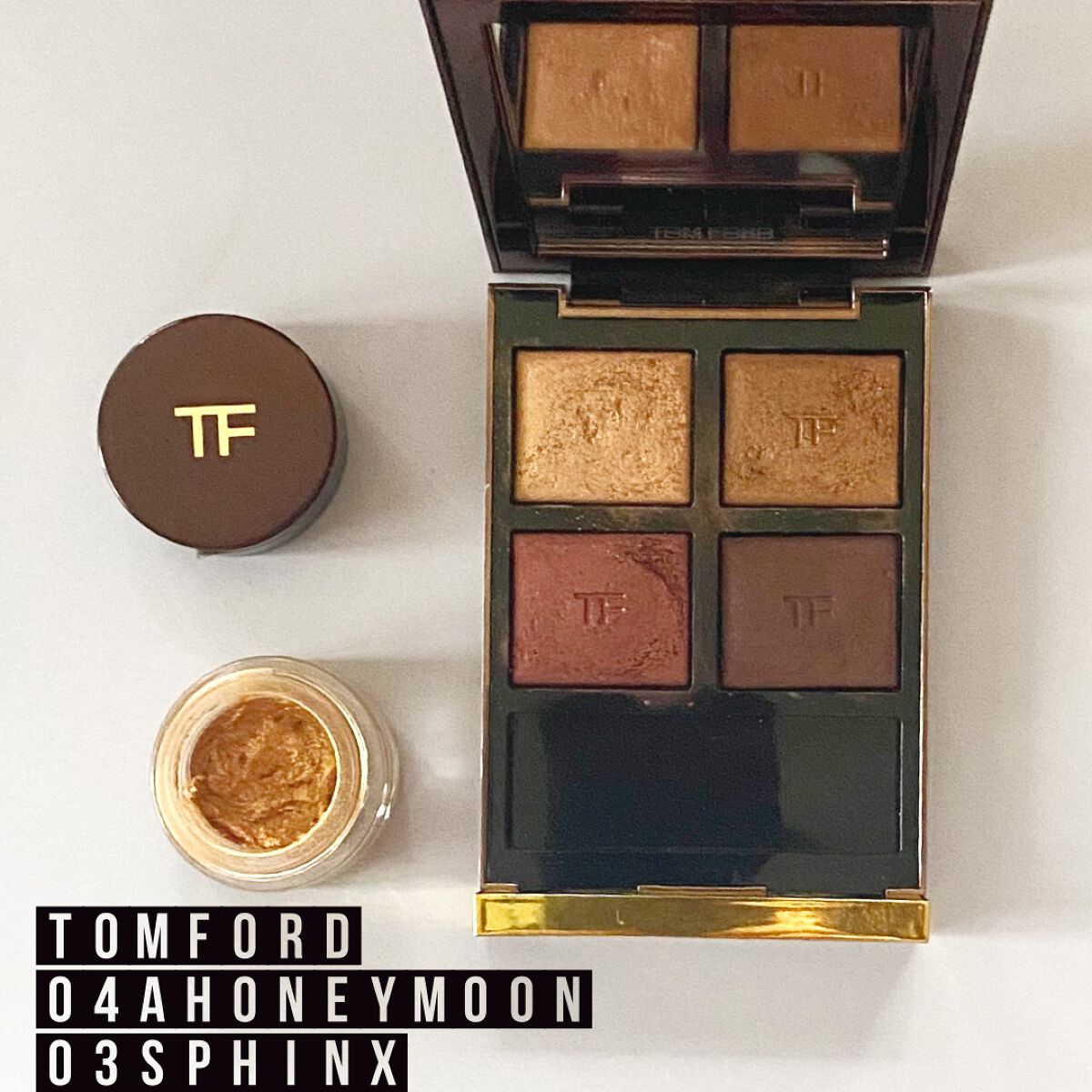 アイ カラー クォード/TOM FORD BEAUTY/アイシャドウパレットを使ったクチコミ(1枚目)