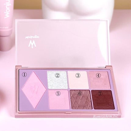 ウォンジョンヨ W デイリームードアップパレット /Wonjungyo/アイシャドウパレットを使ったクチコミ(1枚目)