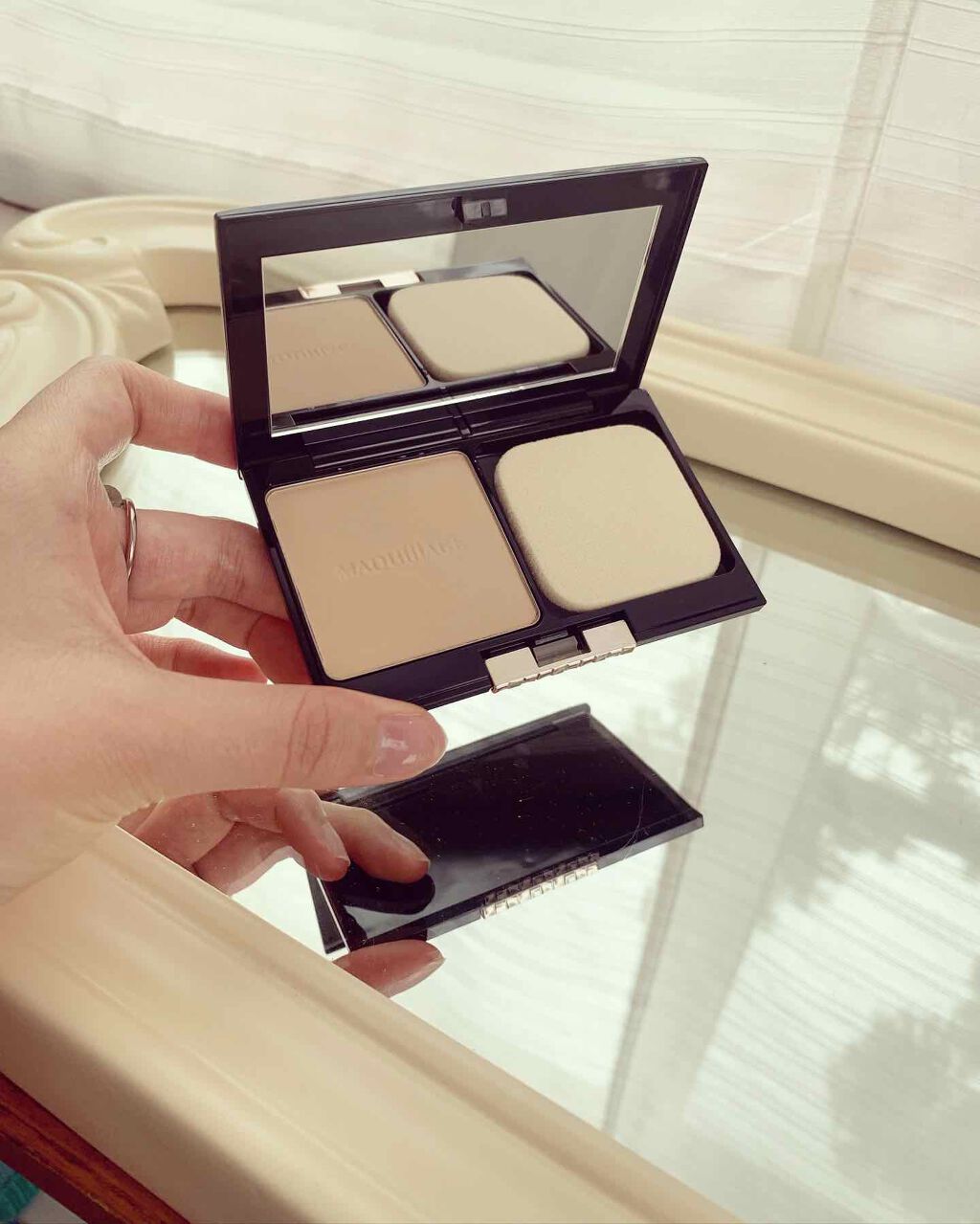 ドラマティックフェイスパウダー/マキアージュ/プレストパウダーを使ったクチコミ(1枚目)