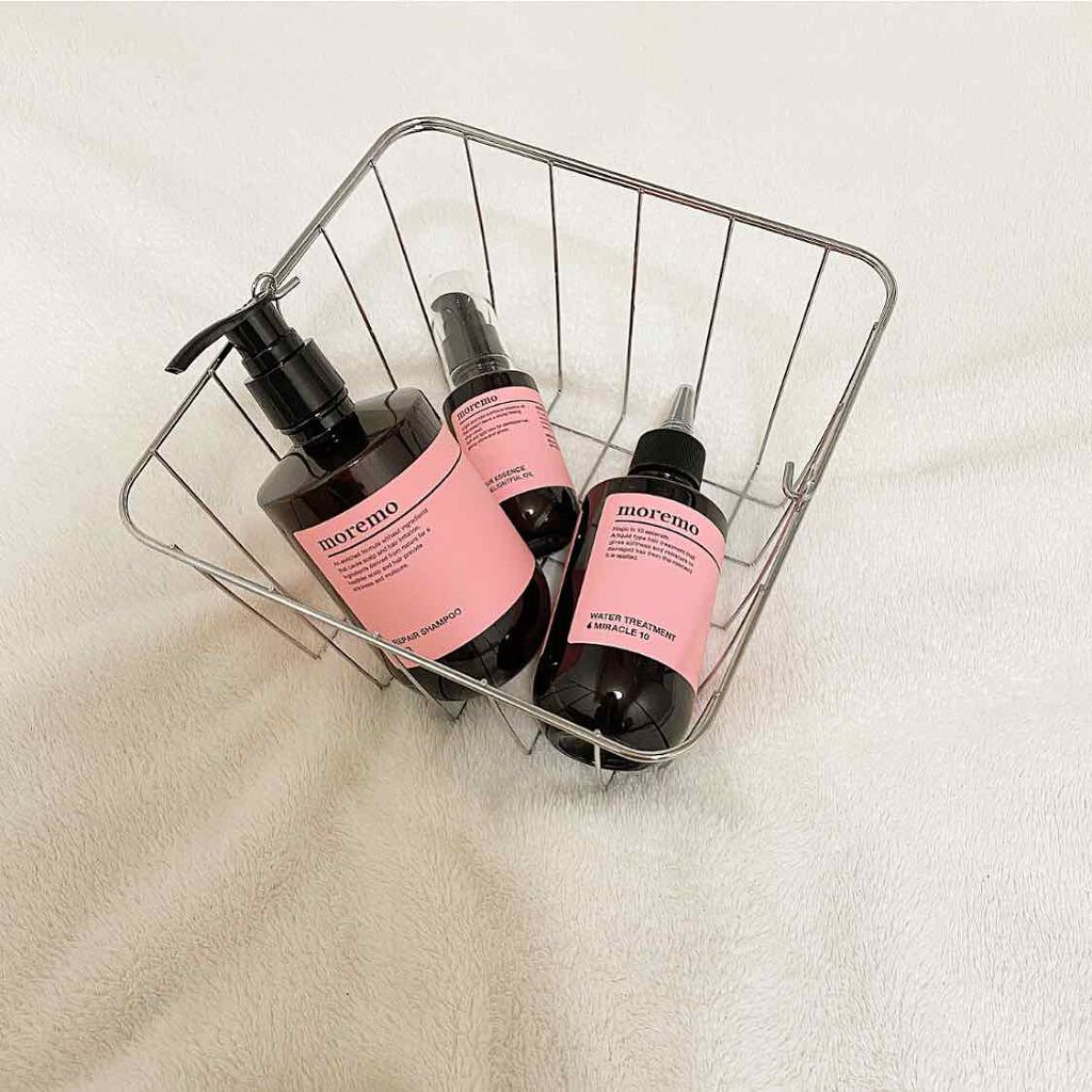 ウォータートリートメントミラクル10/moremo/洗い流すヘアトリートメントを使ったクチコミ（1枚目）