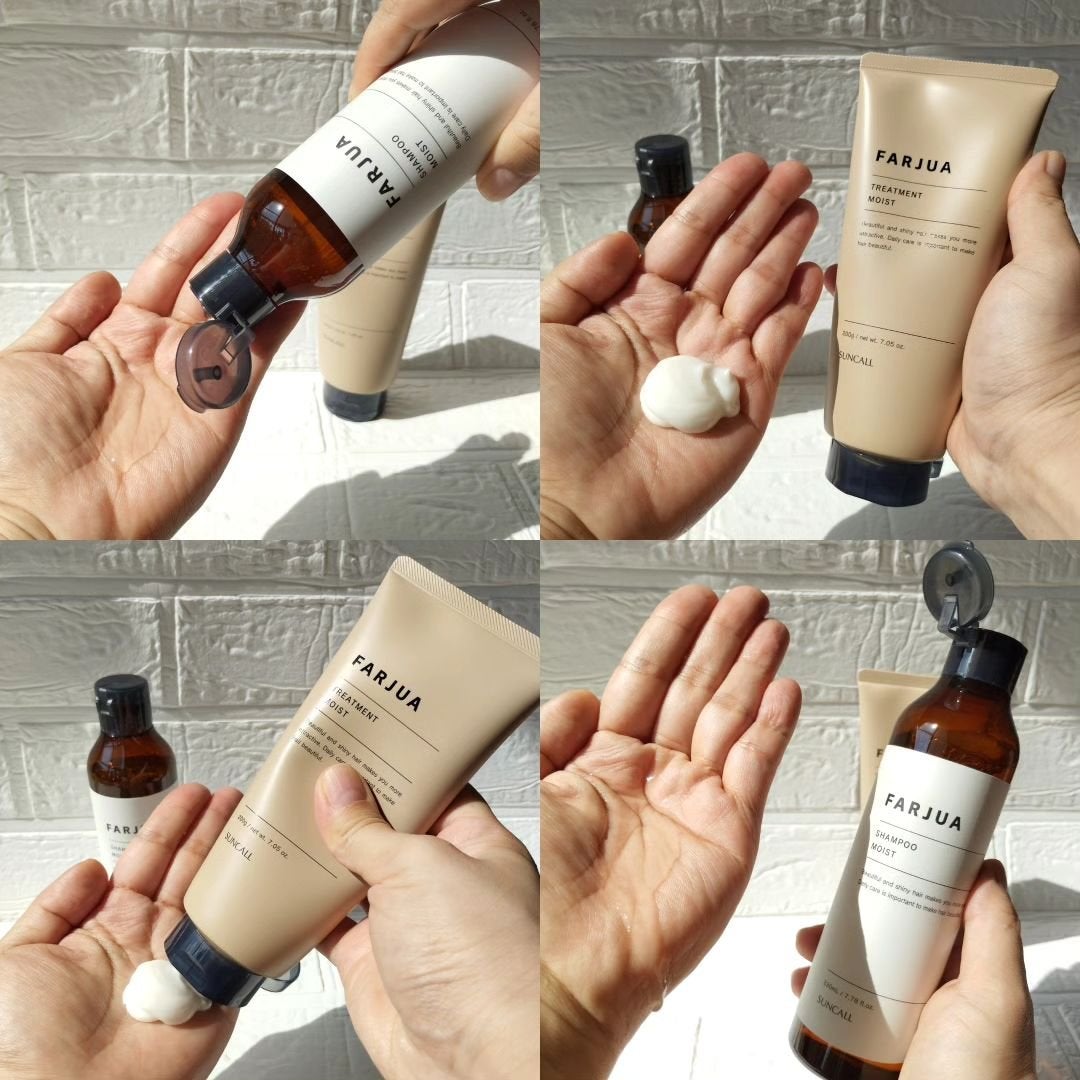 ファルジュアトリートメントモイスト/サンコール/洗い流すヘアトリートメントを使ったクチコミ(3枚目)