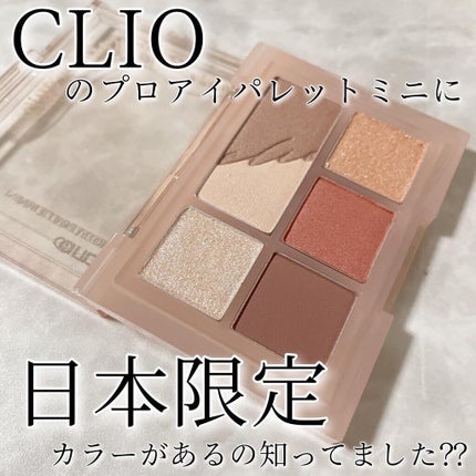 プロ アイパレット ミニ/CLIO/アイシャドウパレットを使ったクチコミ(2枚目)