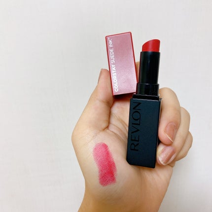 レブロン カラーステイ スウェード インク リップスティック/REVLON/口紅を使ったクチコミ(1枚目)