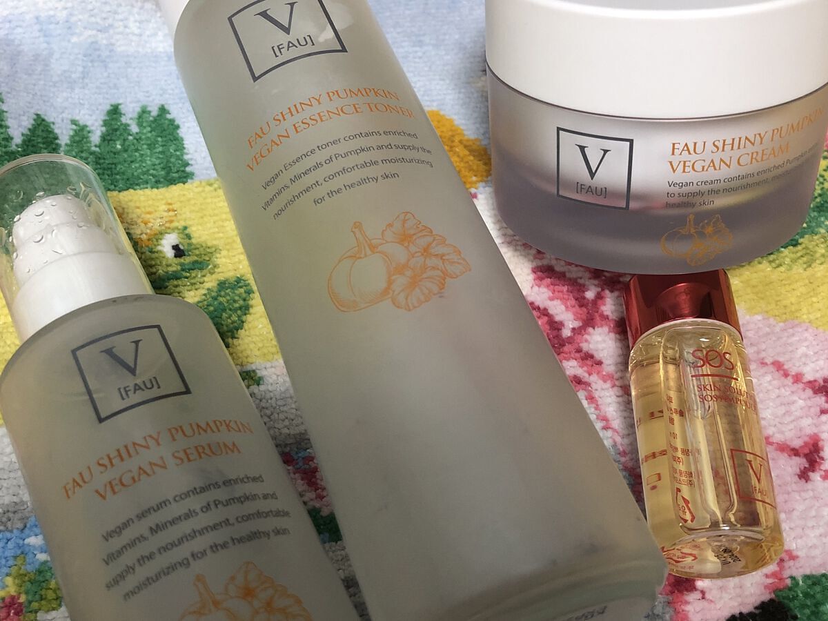 シャイニーパンプキンヴィーガン クリーム 50g/FAU/フェイスクリームを使ったクチコミ（1枚目）