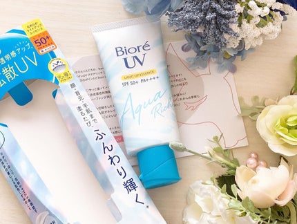 ビオレUV アクアリッチ ライトアップエッセンス/ビオレ/日焼け止めクリームを使ったクチコミ(2枚目)