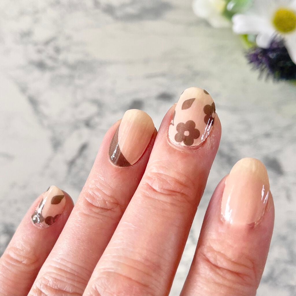 INCOCO インココ マニキュアシート/インココ/ネイルシールを使ったクチコミ(8枚目)