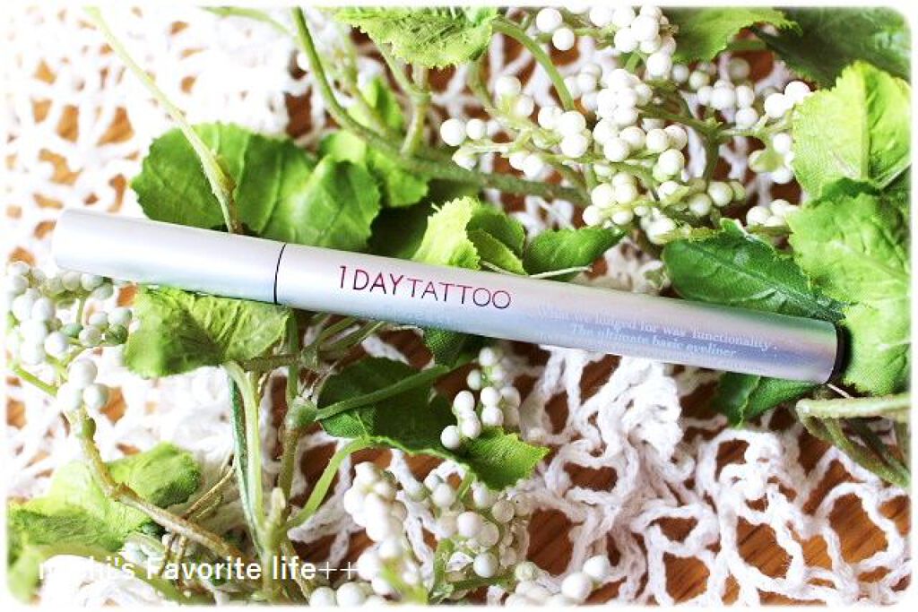 1DAY TATTOO プロキャスト ザ・アイライナー/K-パレット/リキッドアイライナーを使ったクチコミ（3枚目）