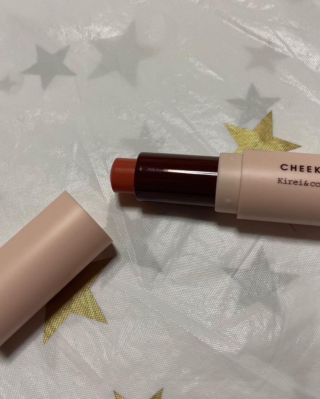 スティックチーク/Kirei&co./ジェル・クリームチークを使ったクチコミ(1枚目)