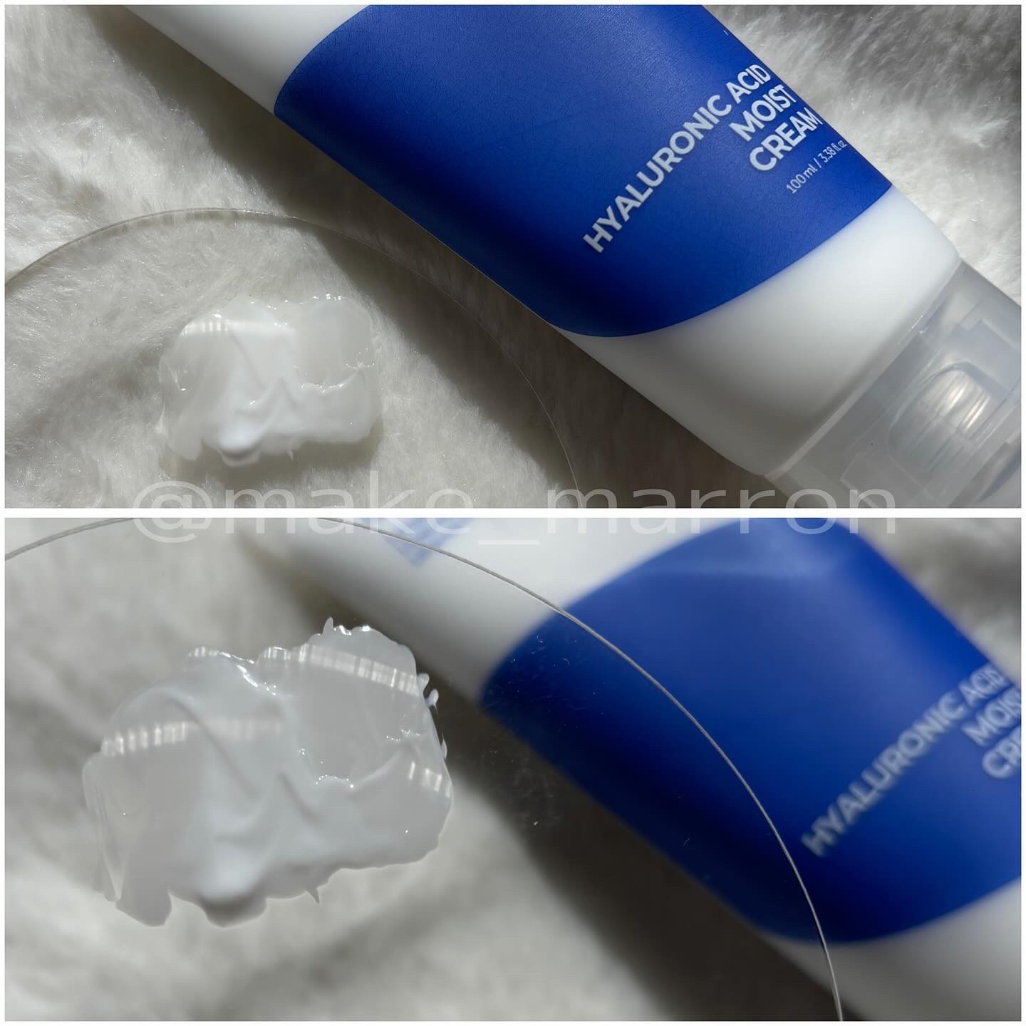 ヒアルロン酸モイストクリーム/Isntree/フェイスクリームを使ったクチコミ（3枚目）