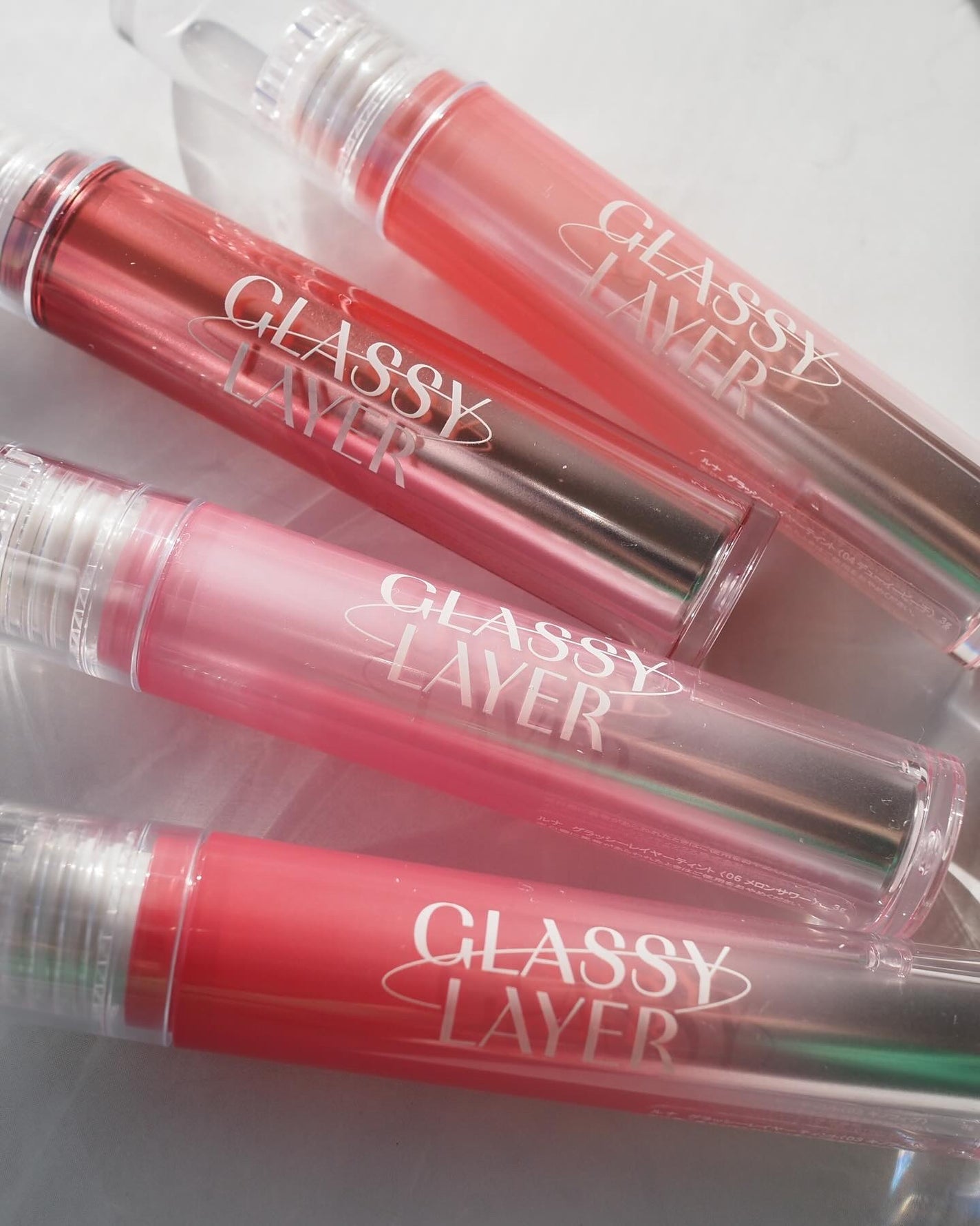 グラッシーレイヤーティント/LUNA/リップティントを使ったクチコミ(2枚目)