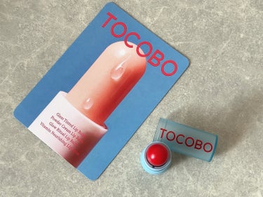 Glass Tinted Lip Balm/TOCOBO/リップケア・リップクリームを使ったクチコミ（3枚目）