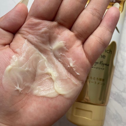 スーパーリッチシャイン ダメージリペア とろとろ補修トリートメント/LUX/洗い流すヘアトリートメントを使ったクチコミ(3枚目)