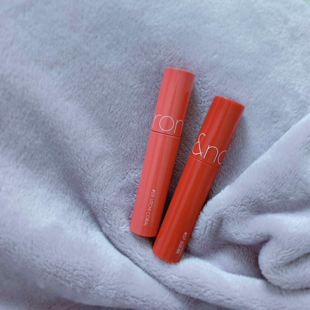 ジューシーラスティングティント/rom&nd/リップティントを使ったクチコミ（1枚目）