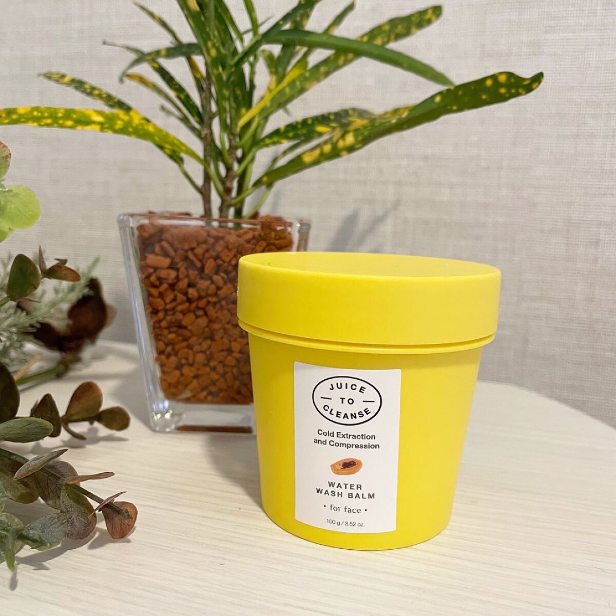 ウォーターウォッシュバーム/JUICE TO CLEANSE/スクラブ・ゴマージュを使ったクチコミ(2枚目)