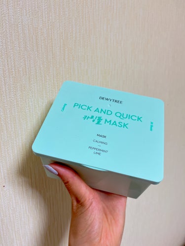 #DEWYTREE
#デューイーツリー

韓国の購入品紹介
PICK AND QUICK 카밍풀 MASK
PEPPERMINT LIME  30枚入2箱
オンラインロッテ免税　979円

安かったので