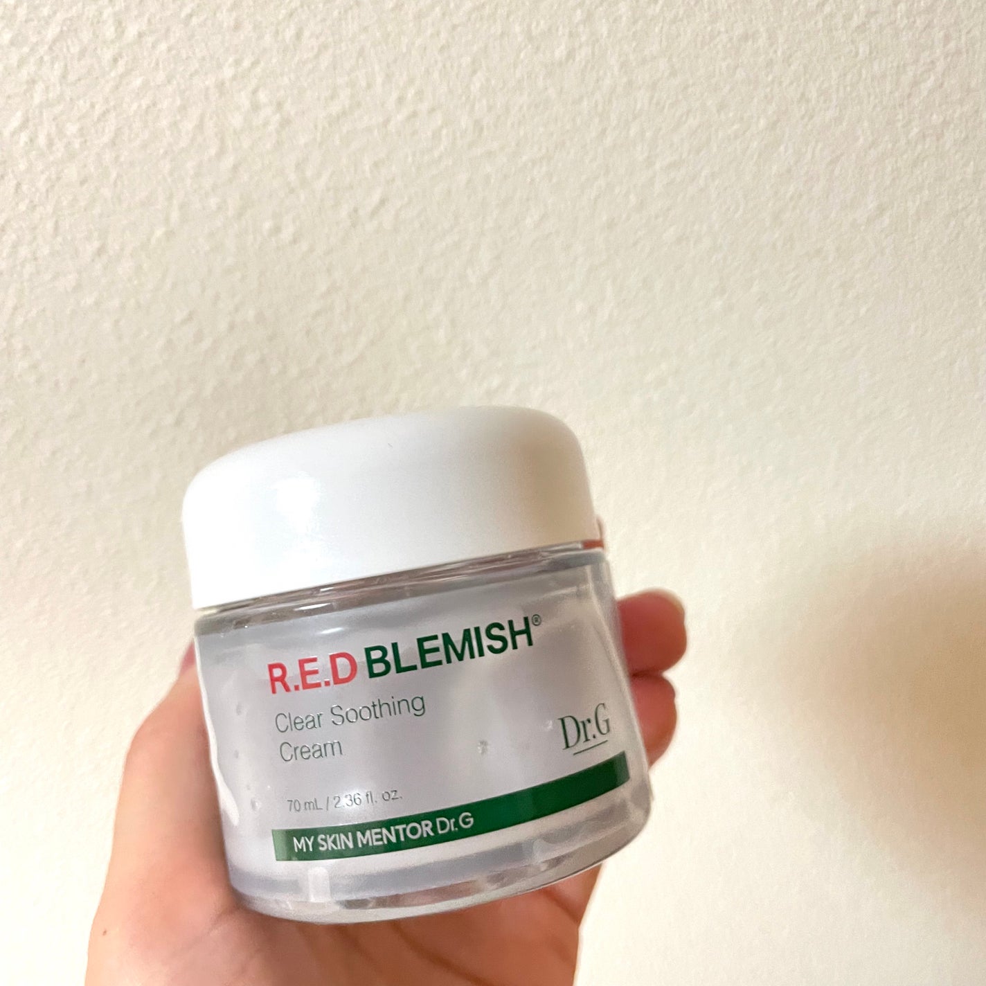レッドブレミッシュ クリアスージングクリーム/Dr.G/フェイスクリームを使ったクチコミ(1枚目)
