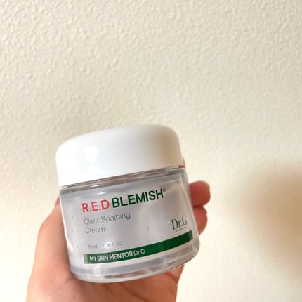レッドブレミッシュ クリアスージングクリーム/Dr.G/フェイスクリームを使ったクチコミ(1枚目)