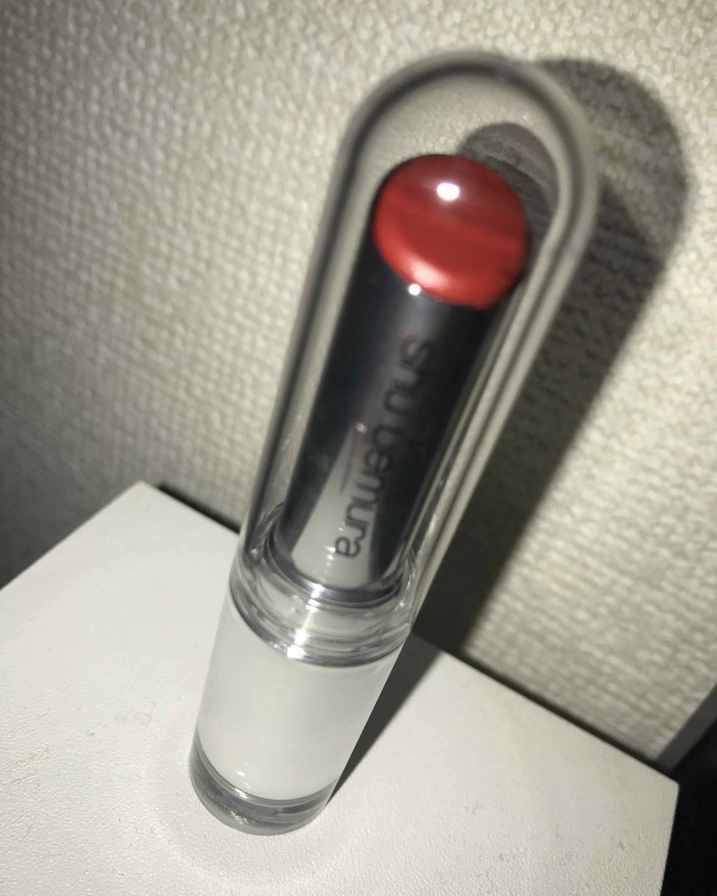 ルージュ アンリミテッド シアーシャイン S RD 151/shu uemura/口紅を使ったクチコミ（1枚目）