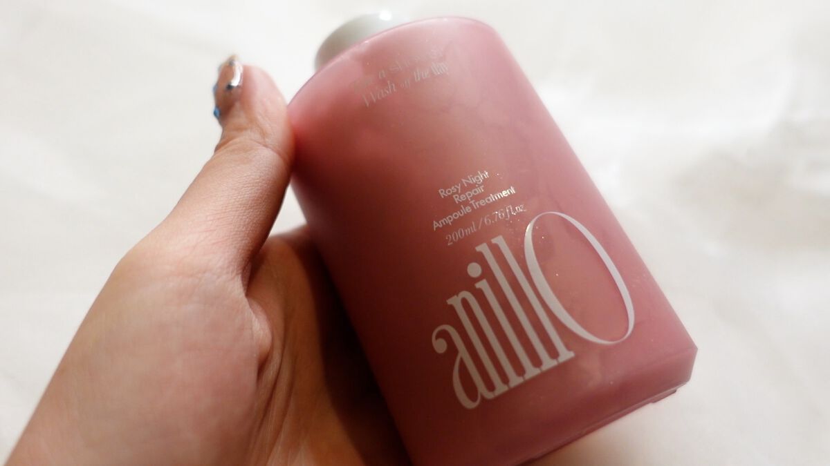 ロージーナイトリペアシャンプー/アンプルトリートメント トリートメント200ml/ANILLO/市販シャンプーを使ったクチコミ（2枚目）