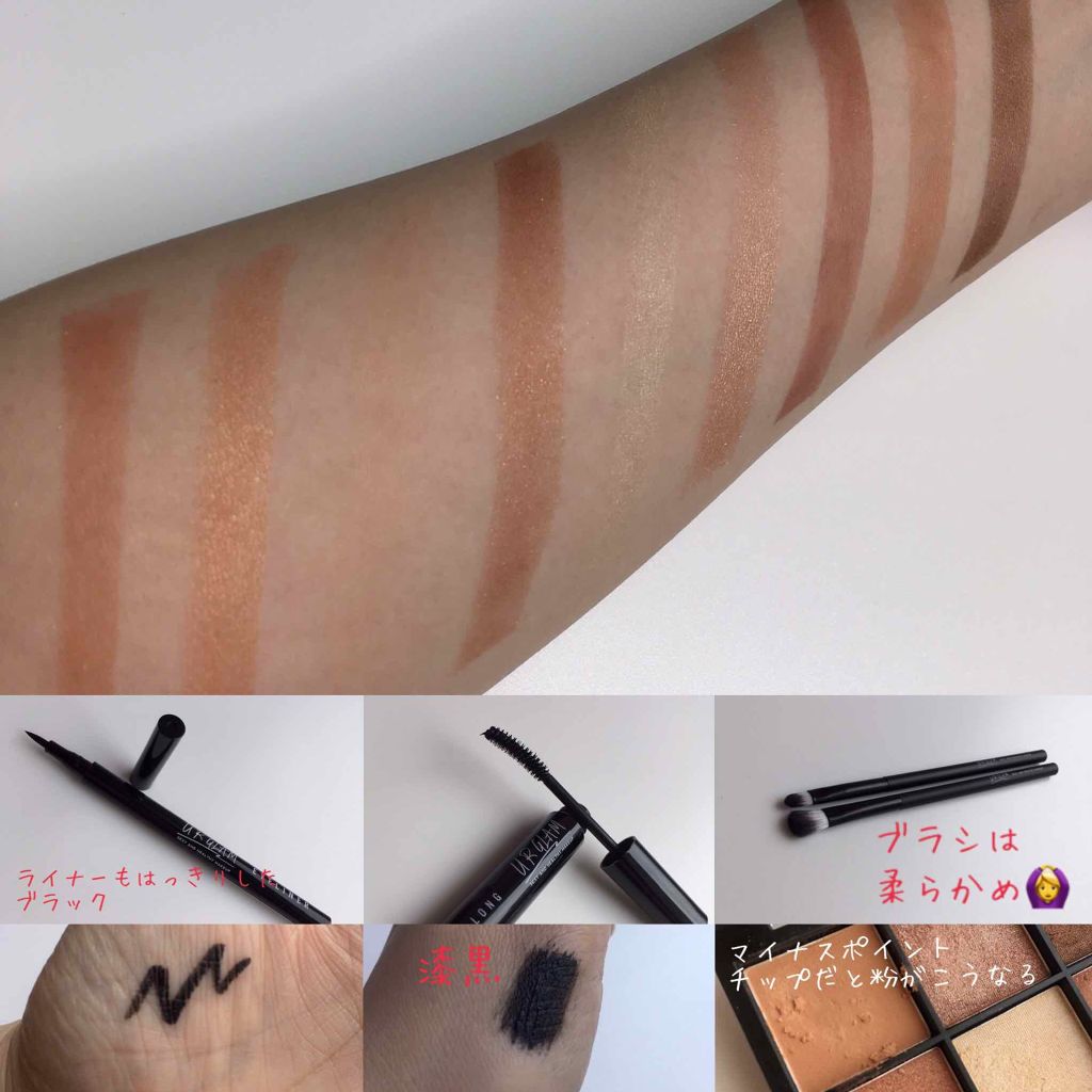 UR GLAM BLOOMING EYE COLOR PALETTE/U R GLAM/アイシャドウパレットを使ったクチコミ(2枚目)