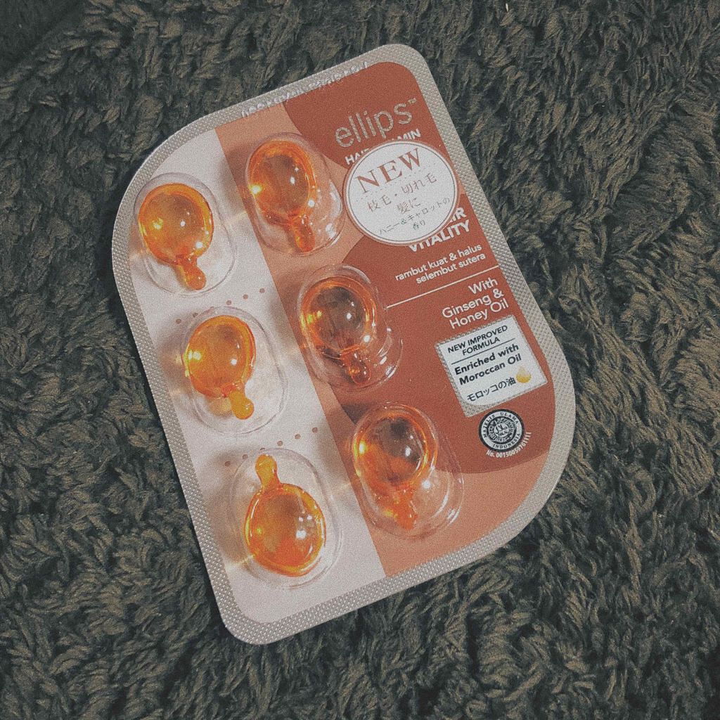 ヘアーオイル【トリートメント】/ellips/ヘアオイルを使ったクチコミ(1枚目)