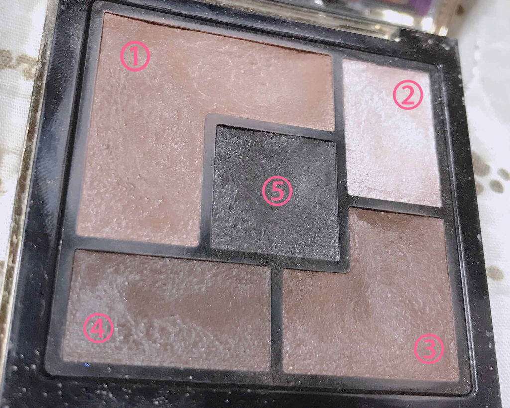 クチュール クルール パレット 2 フォーヴ/YVES SAINT LAURENT BEAUTE/アイシャドウパレットを使ったクチコミ（2枚目）